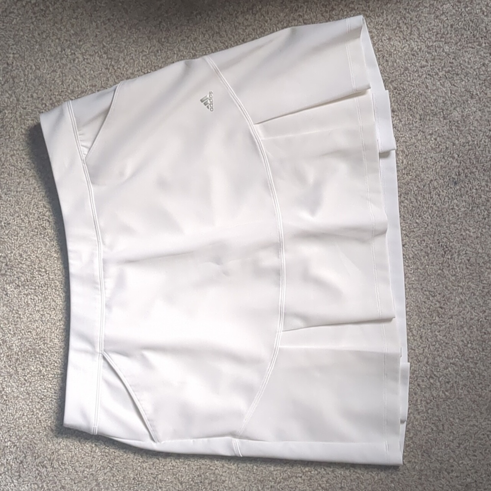 Adidas White Golf skort